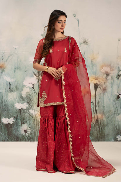 Maira B | Ready to Wear | DW-EF25-102 XS Red