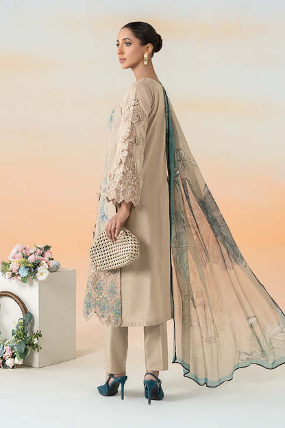 Maria B | Formal Wears | DW-EF25-53 M Coffee Lawn