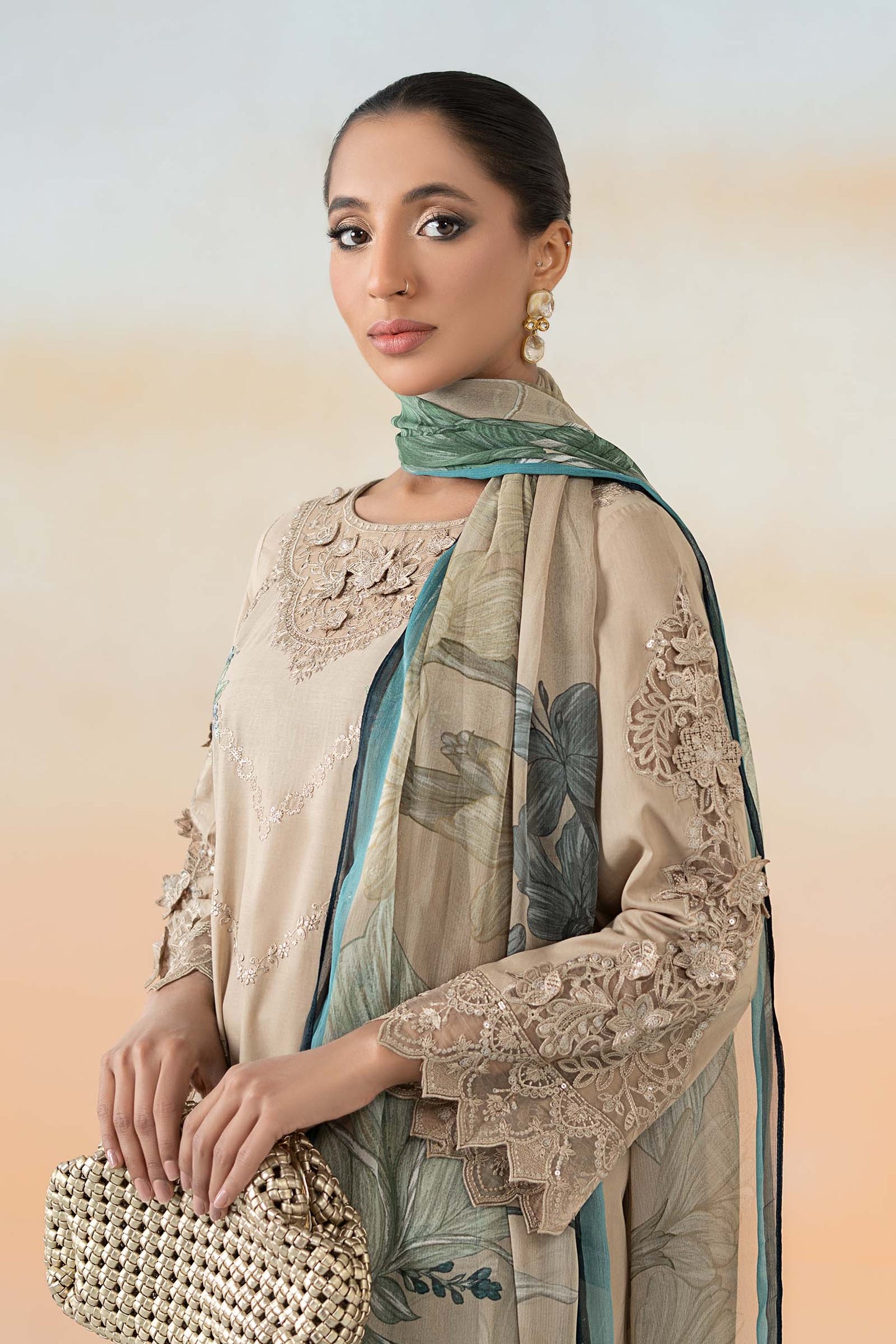 Maira B | Ready to Wear | DW-EF25-53 S Brown