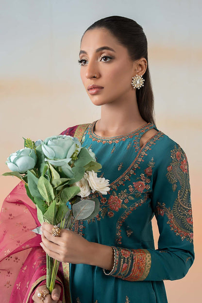 Maria B | Formal Wears | DW-EF25-60 M Teal Lawn