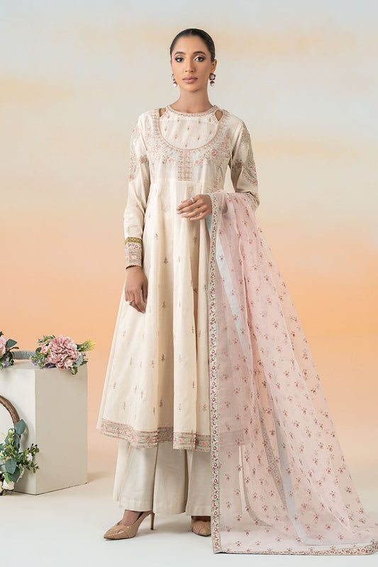 Maria B | Formal Wears | DW-EF25-60 XS Off White Lawn