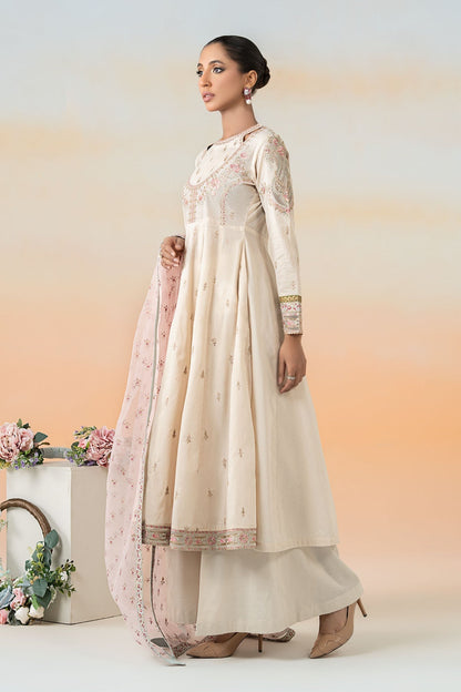 Maria B | Formal Wears | DW-EF25-60 L Off White Lawn