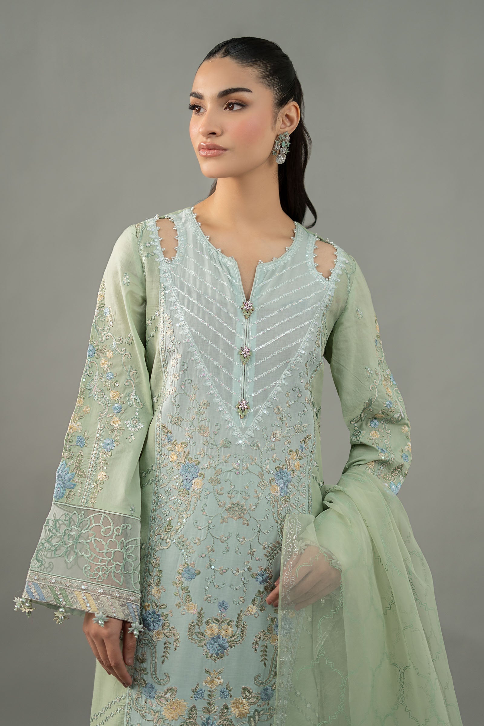 Maira B | Ready to Wear | DW-EF25-69 S Green