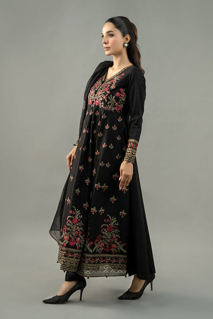 Maria B | Formal Wears | DW-EF25-76 XL Black Lawn
