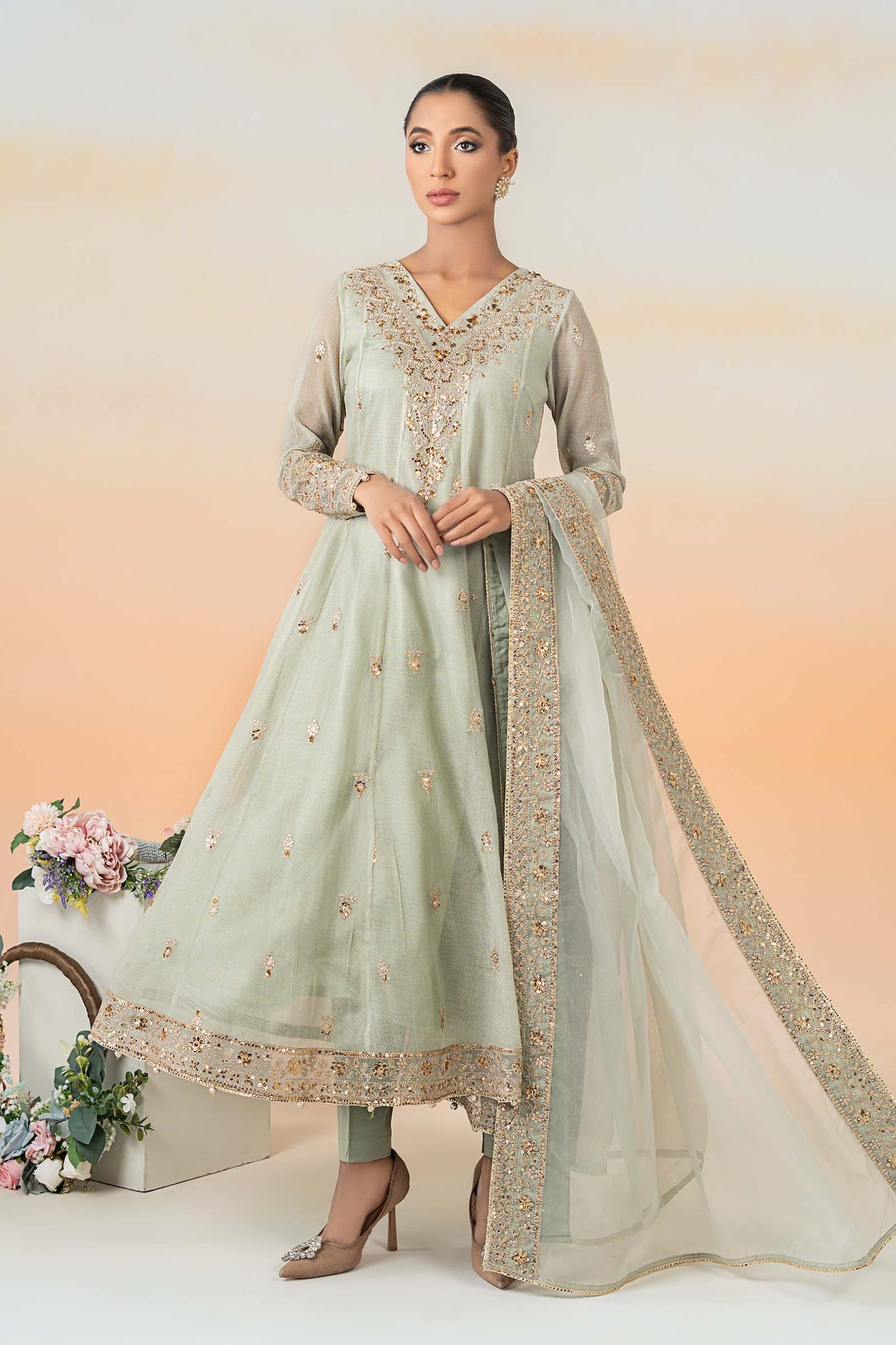 Maira B | Ready to Wear | DW-EF25-88 XS Green