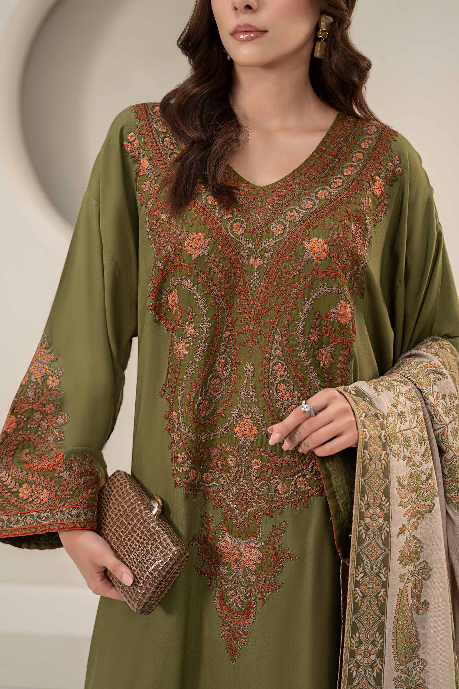 Maira B | Ready to Wear | DW-W24-100 M Green