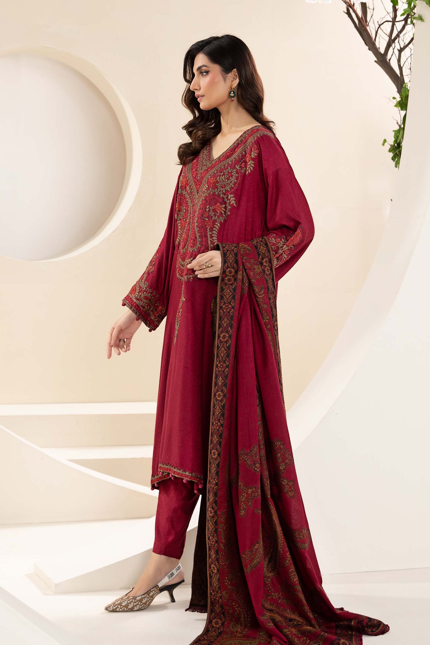 Maira B | Ready to Wear | DW-W24-100 XL Red