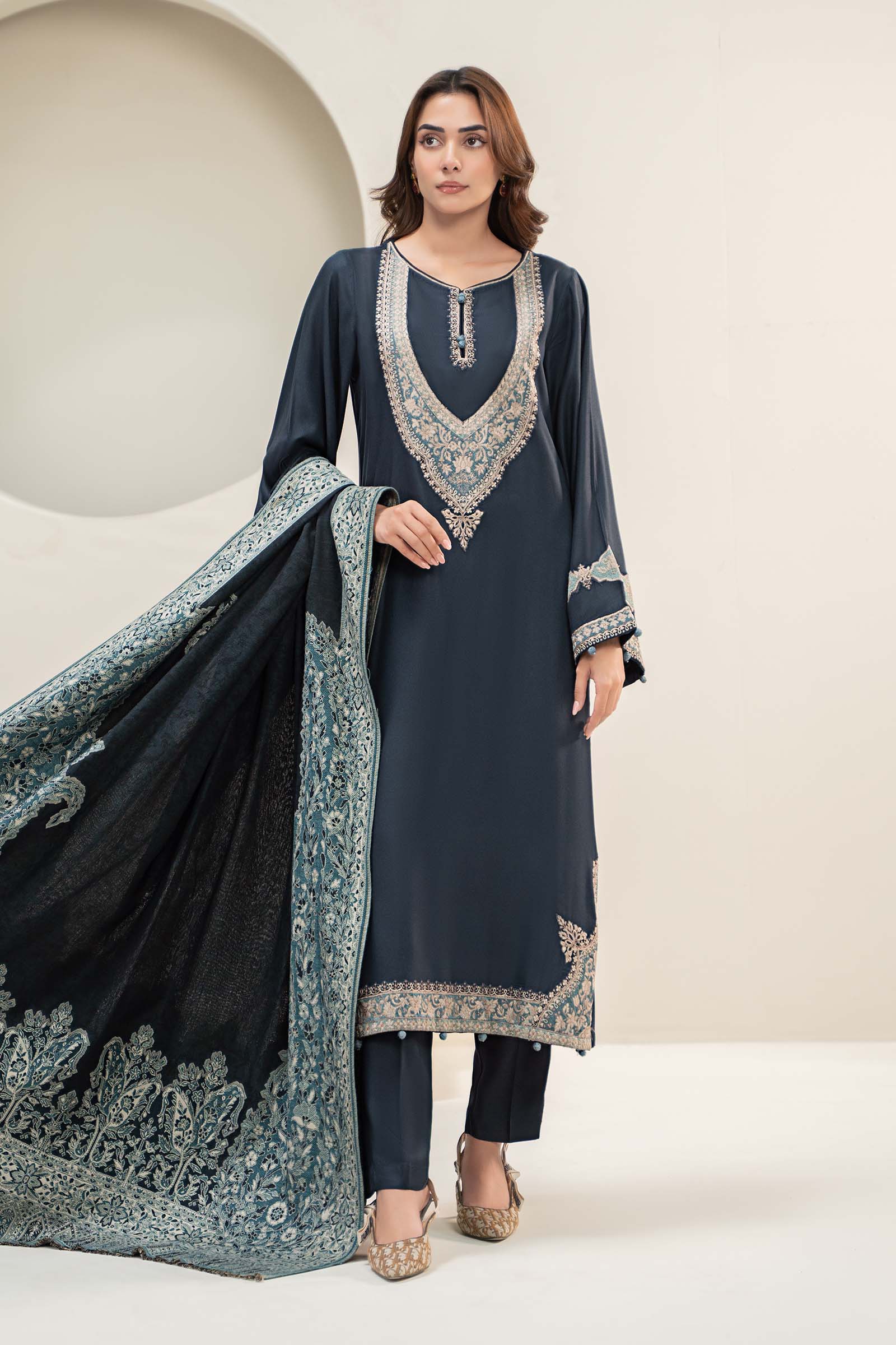 Maira B | Ready to Wear | DW-W24-102 XS Blue