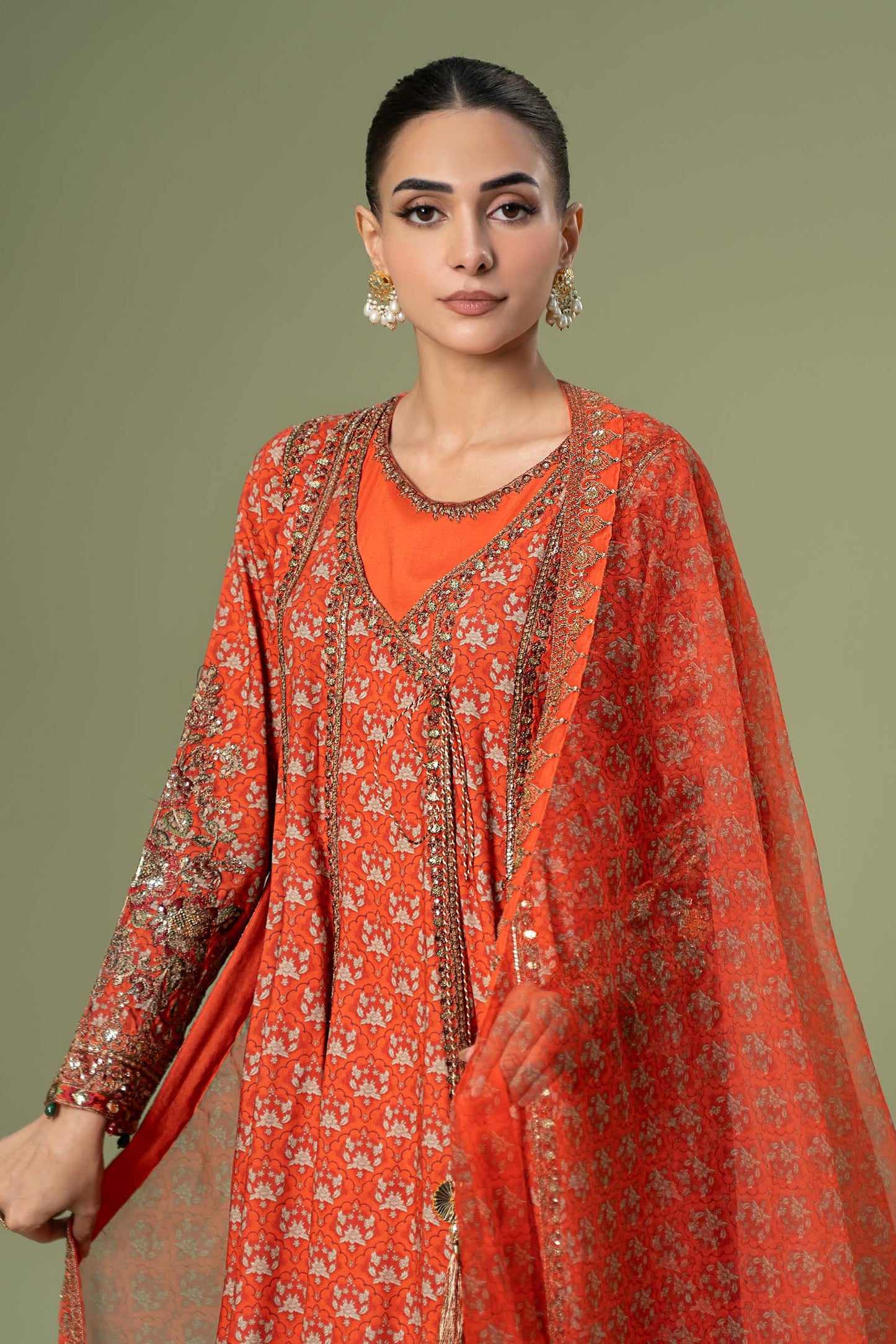 Maira B | Ready to Wear | DW-W24-128 L Orange