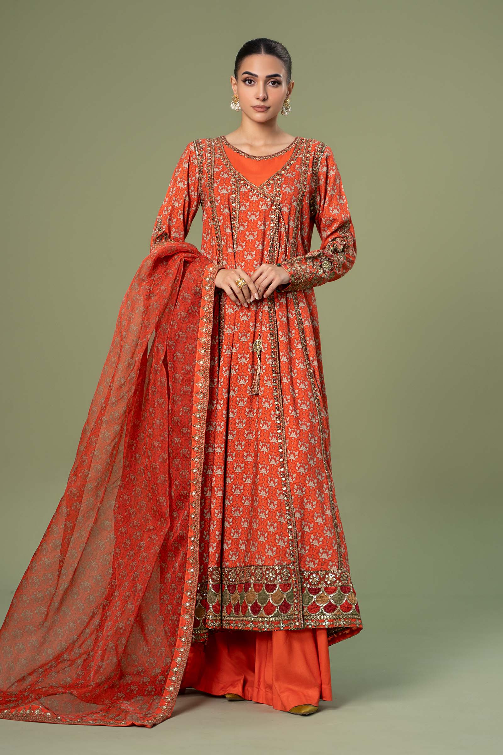 Maira B | Ready to Wear | DW-W24-128 XS Orange