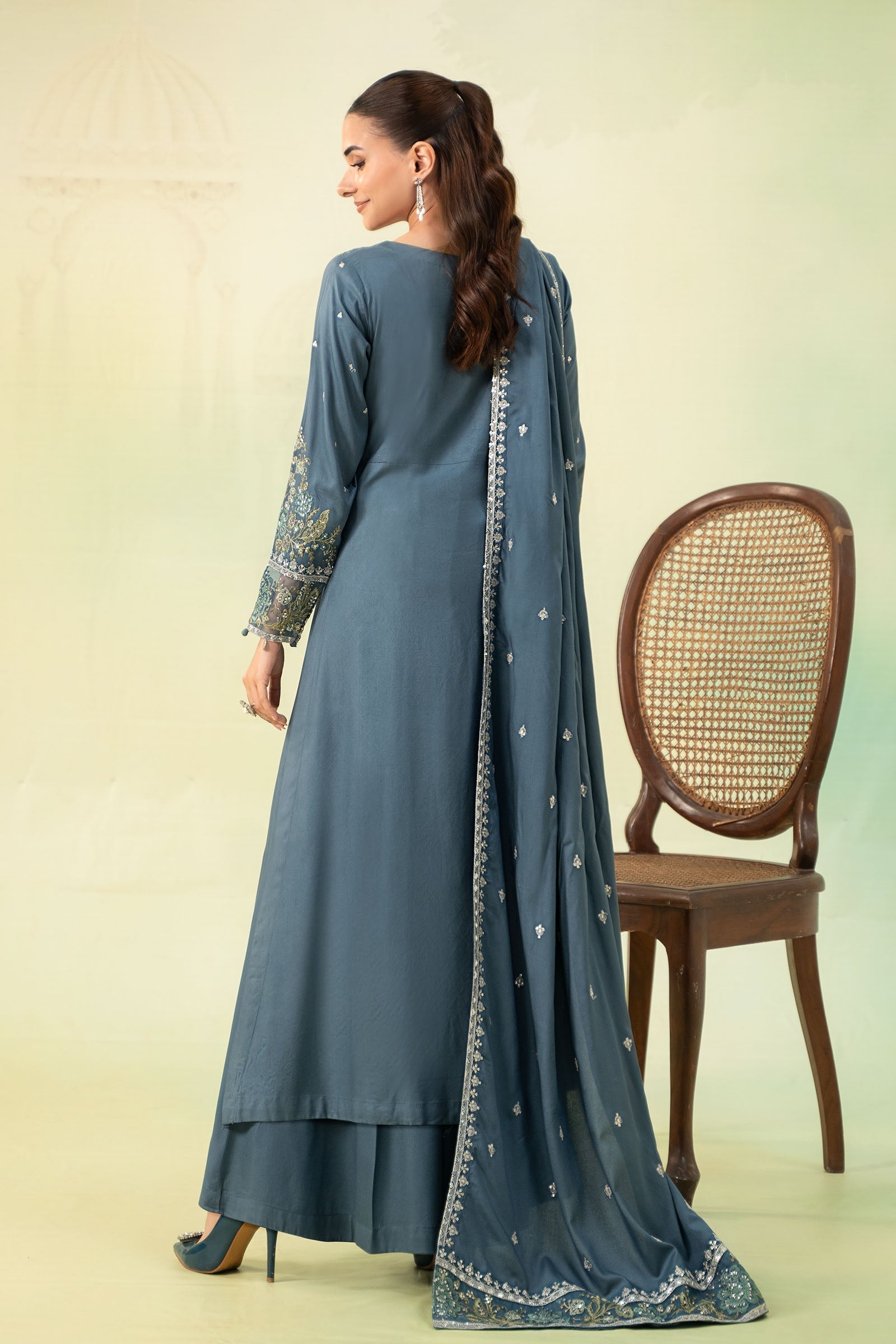 Maira B | Ready to Wear | DW-W24-45 XL Blue
