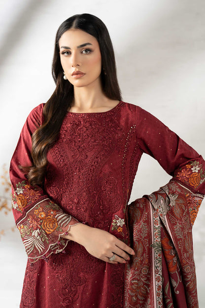 Maria B | Pre fall Dresses | DW-W25-06  M - Pakistani Designer Dress - by Maria B - Type : Ladies Clothes - 100% Original at Saira Sultan