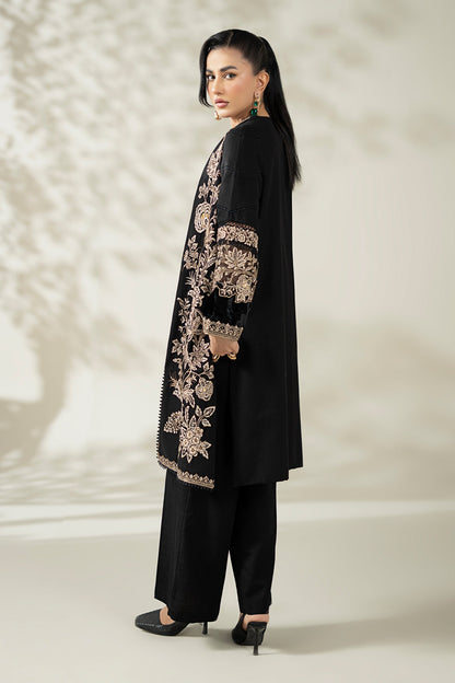 Maria B | Pre Fall Dresses | 3 Piece Embroidered Khaddar Suit ZG - Pakistani Designer Dress - by Maria B - Type : Ladies Clothes - 100% Original at Saira Sultan