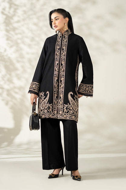 Maria B | Pre Fall Dresses | 3 Piece Embroidered Khaddar Suit YY - Pakistani Designer Dress - by Maria B - Type : Ladies Clothes - 100% Original at Saira Sultan