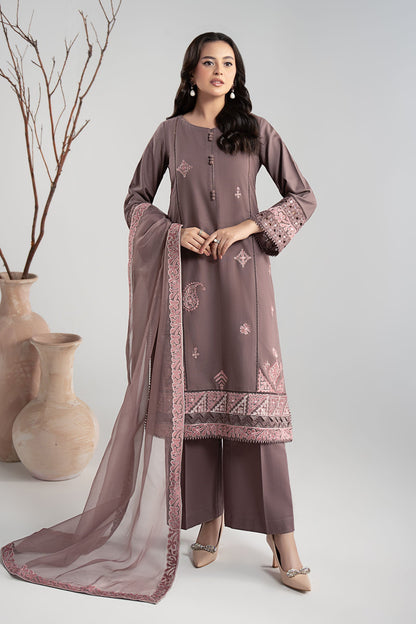 Maria B | Pre fall Dresses |  DW-W25-54 P - Pakistani Designer Dress - by Maria B - Type : Ladies Clothes - 100% Original at Saira Sultan