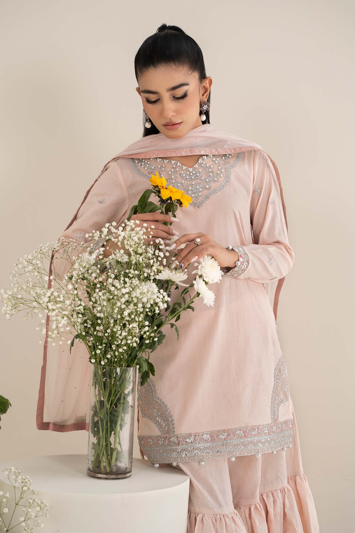 Maira B | Ready to Wear | DW-EF25-61 S Pink