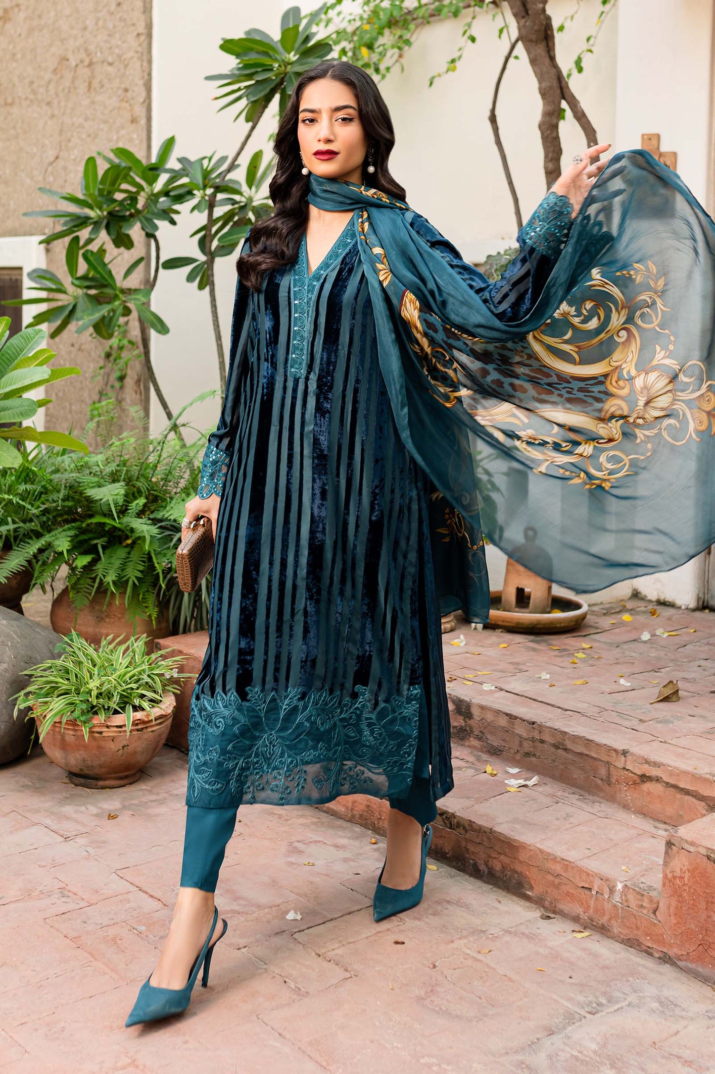 Maira B | Ready to Wear | DW-W24-173 XS Blue