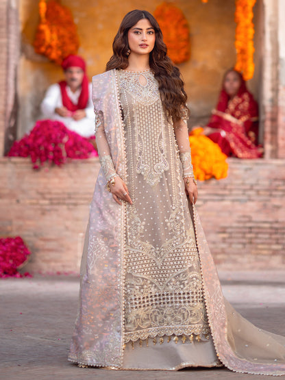 Bin Ilyas | Sona Gachi Luxury Formals | D-601 - Pakistani Designer Dress - by Bin Ilyas - Type : Ladies Clothes - 100% Original at Saira Sultan