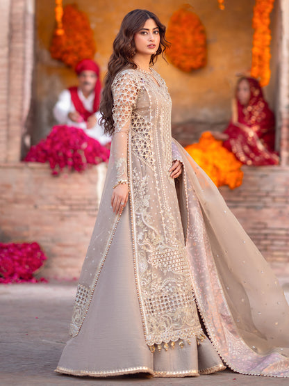 Bin Ilyas | Sona Gachi Luxury Formals | D-601 - Pakistani Designer Dress - by Bin Ilyas - Type : Ladies Clothes - 100% Original at Saira Sultan