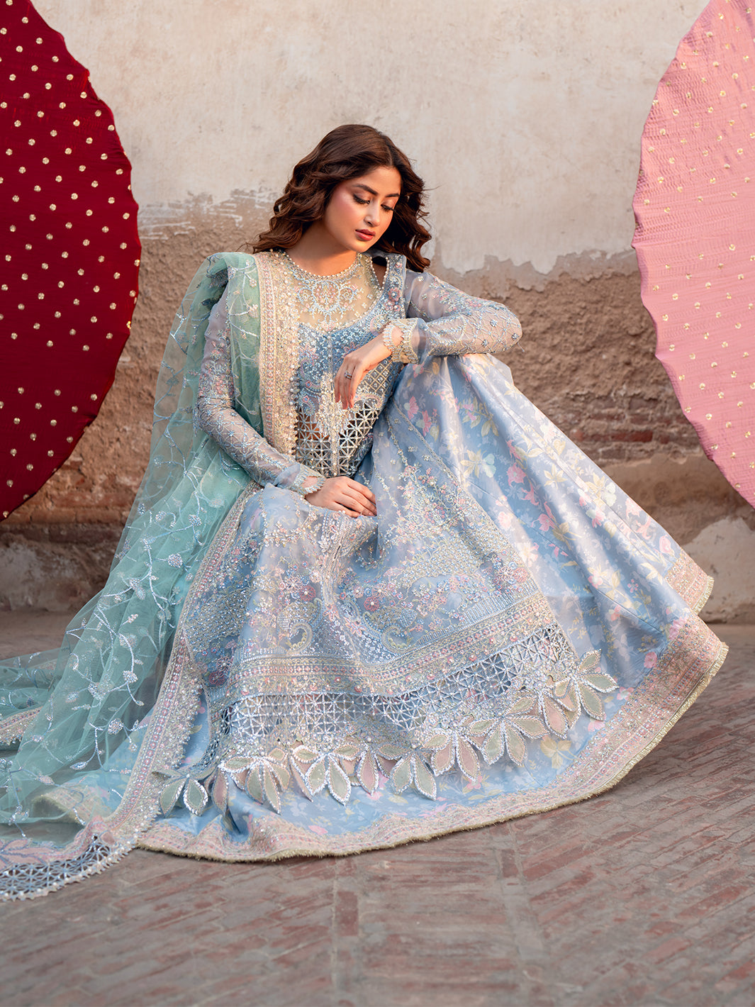 Bin Ilyas | Sona Gachi Luxury Formals | D-602 - Pakistani Designer Dress - by Bin Ilyas - Type : Ladies Clothes - 100% Original at Saira Sultan