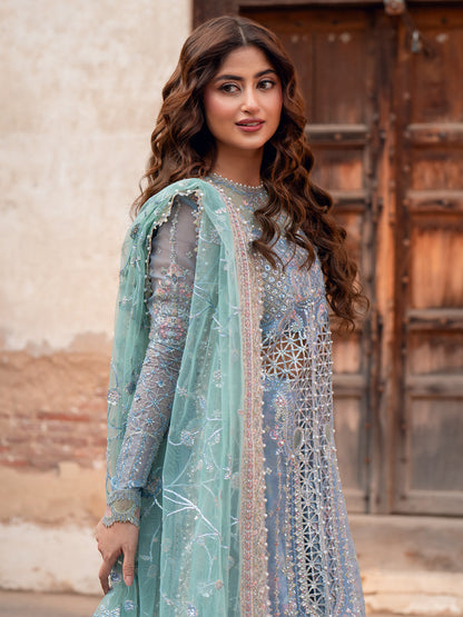 Bin Ilyas | Sona Gachi Luxury Formals | D-602 - Pakistani Designer Dress - by Bin Ilyas - Type : Ladies Clothes - 100% Original at Saira Sultan