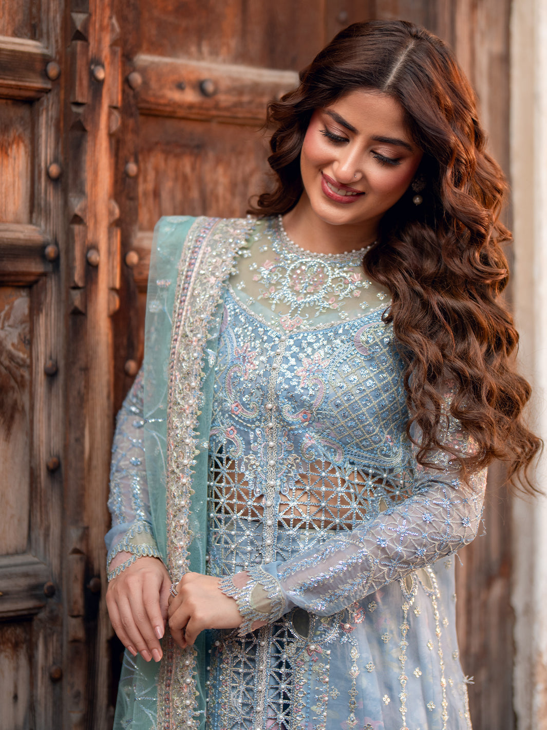Bin Ilyas | Sona Gachi Luxury Formals | D-602 - Pakistani Designer Dress - by Bin Ilyas - Type : Ladies Clothes - 100% Original at Saira Sultan