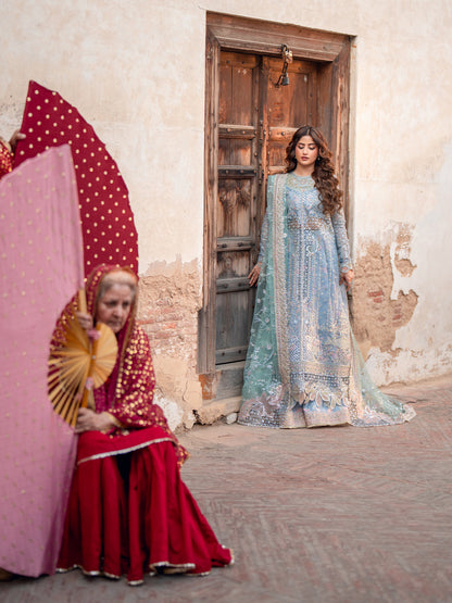 Bin Ilyas | Sona Gachi Luxury Formals | D-602 - Pakistani Designer Dress - by Bin Ilyas - Type : Ladies Clothes - 100% Original at Saira Sultan