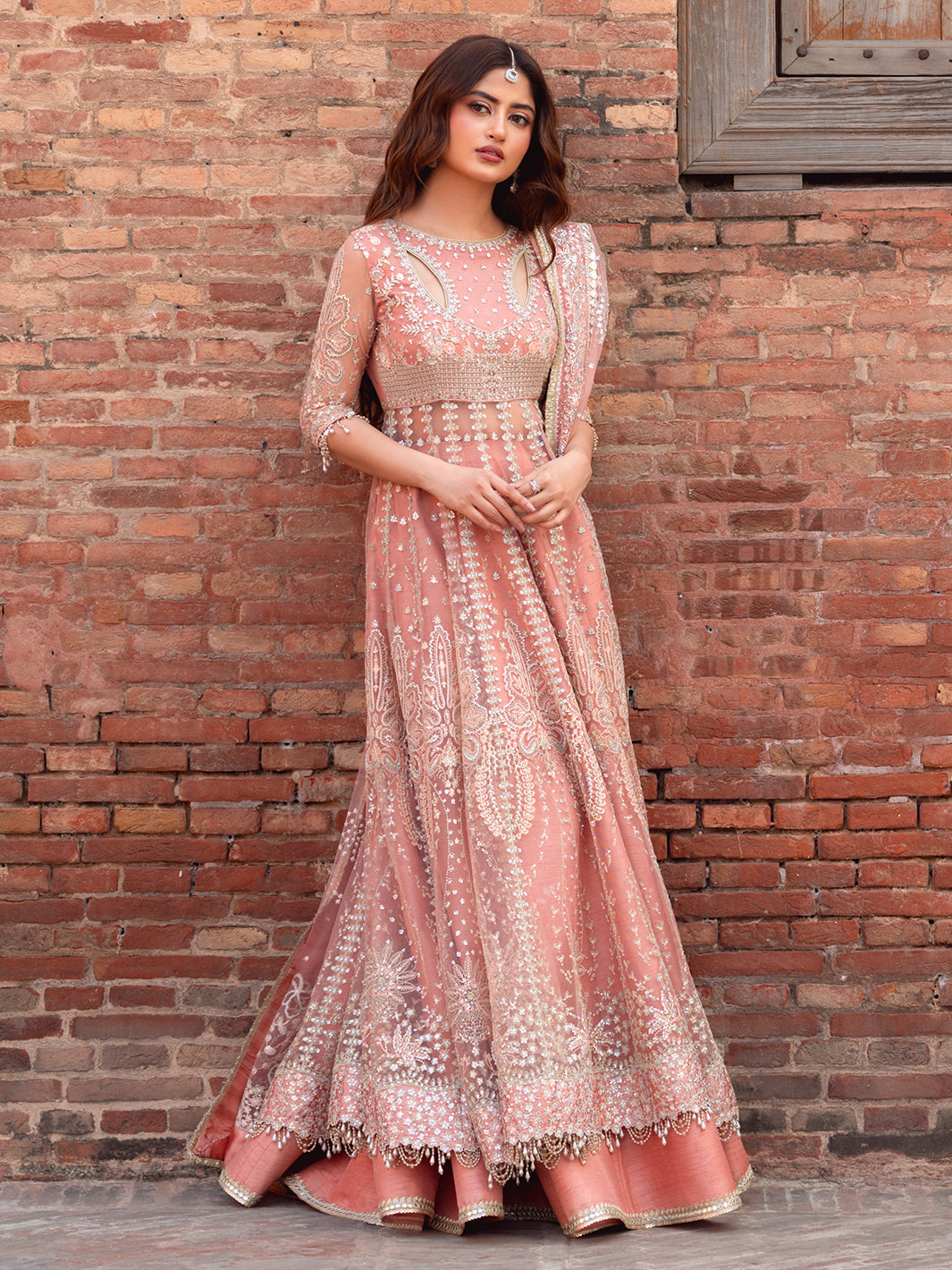Bin Ilyas | Sona Gachi Luxury Formals | D-604 - Pakistani Designer Dress - by Bin Ilyas - Type : Ladies Clothes - 100% Original at Saira Sultan