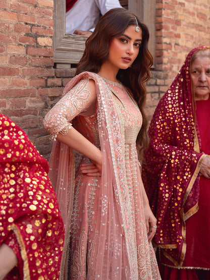 Bin Ilyas | Sona Gachi Luxury Formals | D-604 - Pakistani Designer Dress - by Bin Ilyas - Type : Ladies Clothes - 100% Original at Saira Sultan