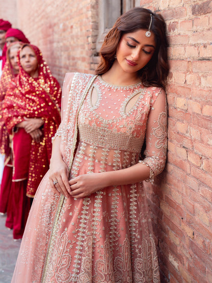 Bin Ilyas | Sona Gachi Luxury Formals | D-604 - Pakistani Designer Dress - by Bin Ilyas - Type : Ladies Clothes - 100% Original at Saira Sultan