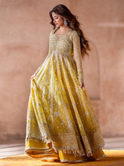 Bin Ilyas | Sona Gachi Luxury Formals | D-606 - Pakistani Designer Dress - by Bin Ilyas - Type : Ladies Clothes - 100% Original at Saira Sultan
