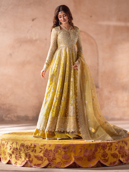 Bin Ilyas | Sona Gachi Luxury Formals | D-606 - Pakistani Designer Dress - by Bin Ilyas - Type : Ladies Clothes - 100% Original at Saira Sultan