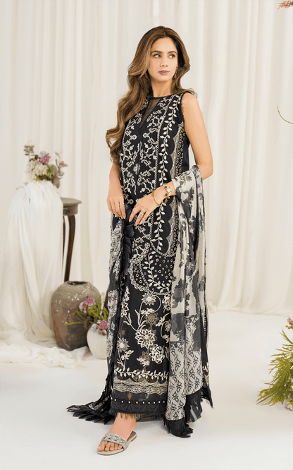 Asifa and Nabeel | Pretty in Pink Limited Edition | Dandelion (PP-1) - Pakistani Designer Dress - by Asifa and Nabeel | Type: Luxury - 100% Original at Saira Sultan