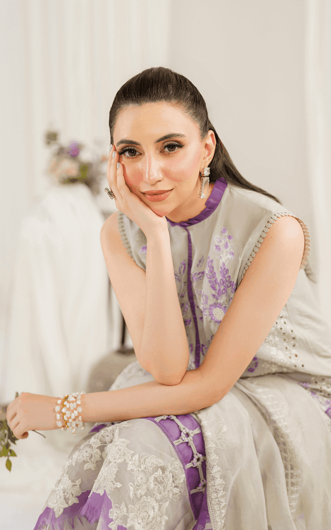 Asifa and Nabeel | Pretty in Pink Limited Edition | Daphne (PP-5) - Pakistani Designer Dress - by Asifa and Nabeel | Type: Luxury - 100% Original at Saira Sultan