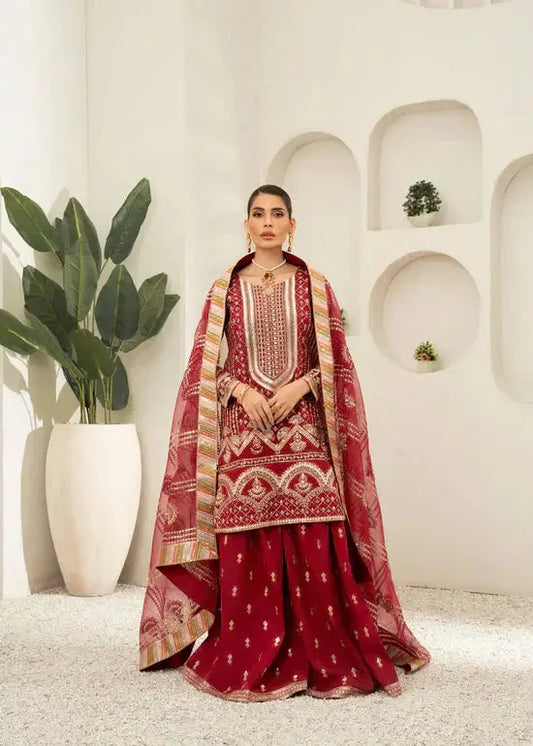 Daud Abbas | Shehnai Festive Formals 24 | Maahru - Pakistani Designer Dress - by Daud Abbas | Type: Formal - 100% Original at Saira Sultan