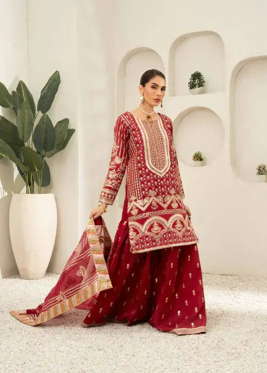 Daud Abbas | Shehnai Festive Formals 24 | Maahru - Pakistani Designer Dress - by Daud Abbas | Type: Formal - 100% Original at Saira Sultan