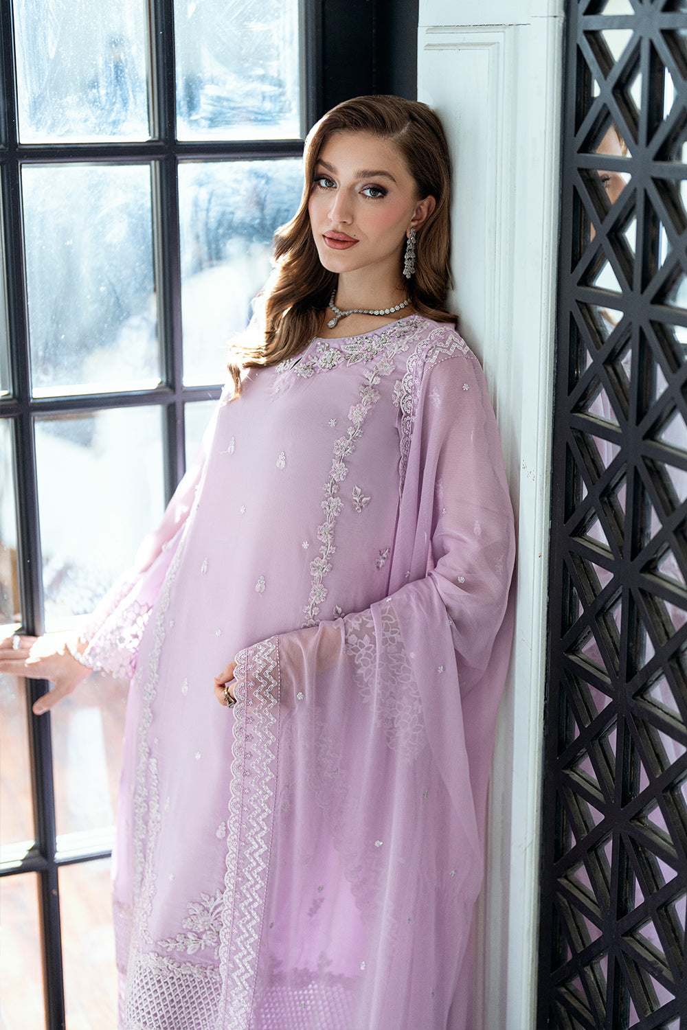 Azure | Ensembles | Dewy Lavender - Pakistani Designer Dress - by Azure - Type : Ladies Clothes - 100% Original at Saira Sultan