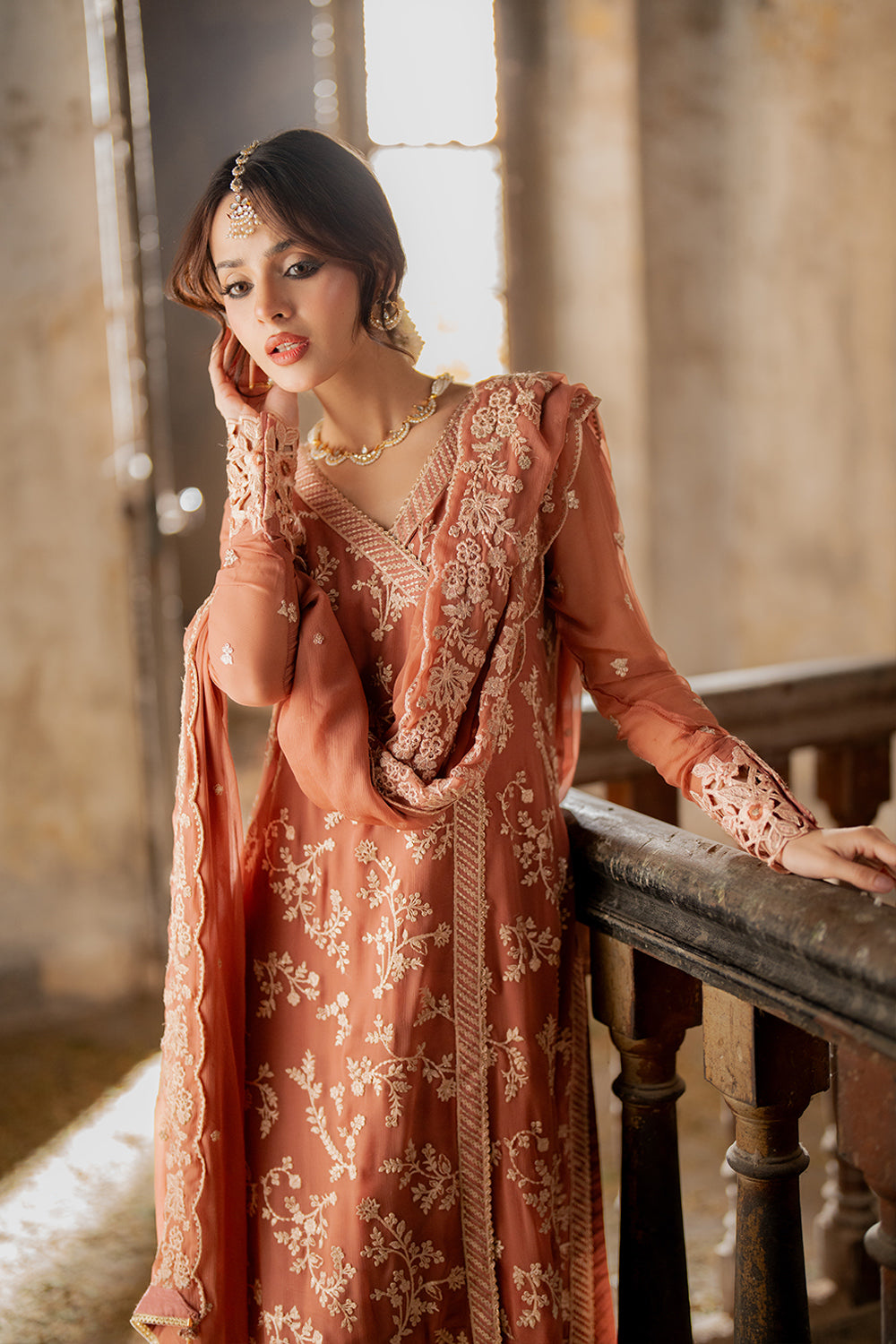 Azure | Ensembles | Dusky Bloom - Pakistani Designer Dress - by Azure - Type : Ladies Clothes - 100% Original at Saira Sultan