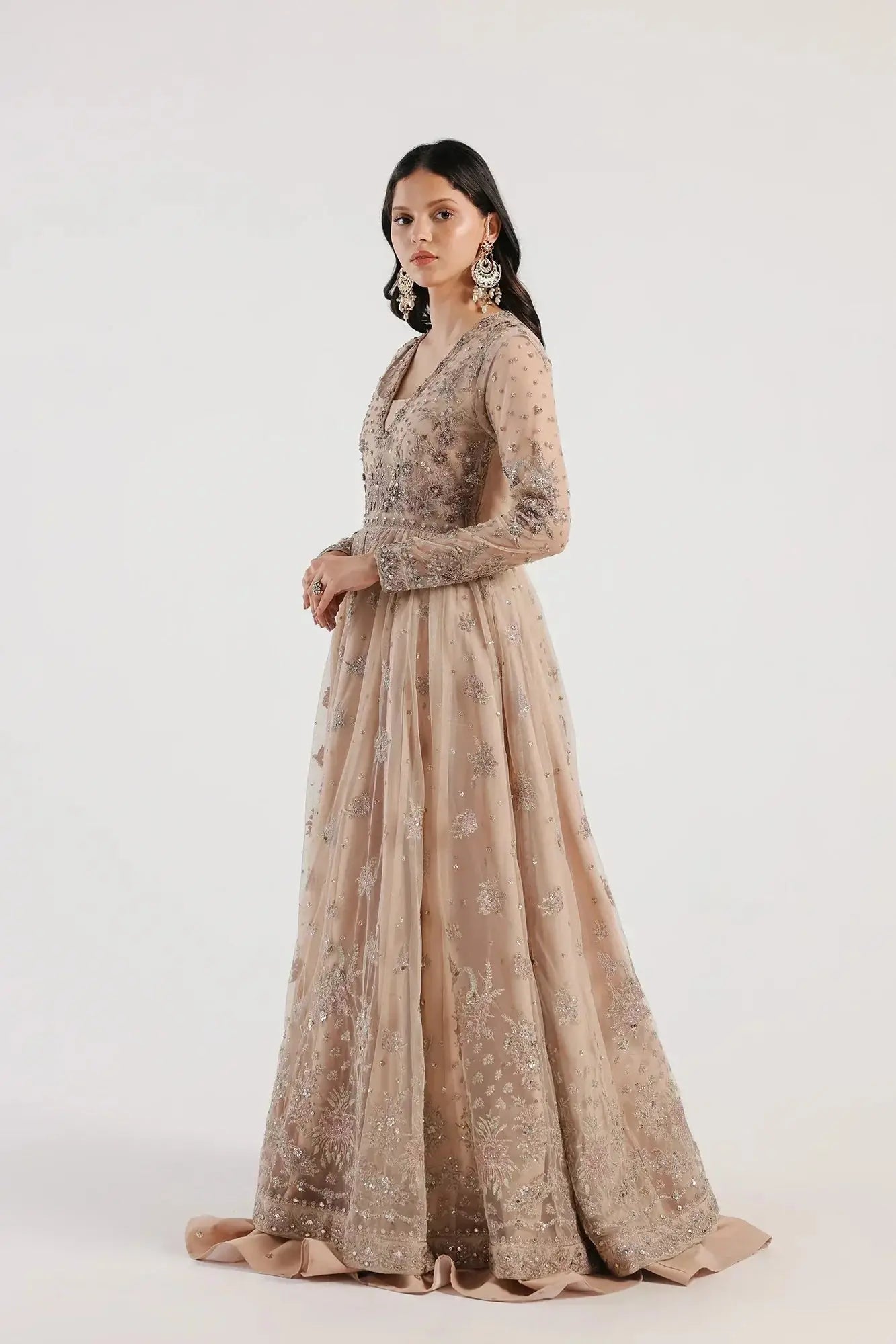 Ethnic | Luxe Formal Collection | E0025/115/113 - Pakistani Designer Dress - by Ethnic | Type: Bridal - 100% Original at Saira Sultan