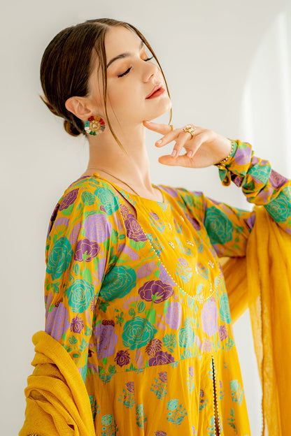 Ego | Diva Premium | GOLD 3 PIECE M Mustard Silk