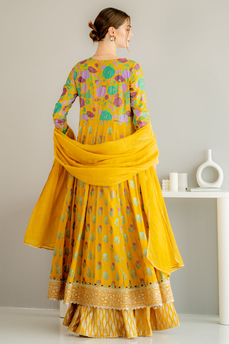 Ego | Diva Premium | GOLD 3 PIECE S Mustard Silk