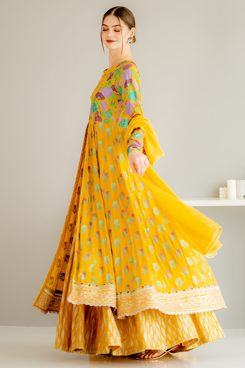 Ego | Diva Premium | GOLD 3 PIECE XL Mustard Silk