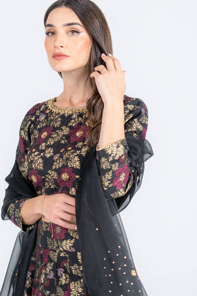 Ego | Diva Premium | FESTIVAL 3 PIECE M Black Jacquard