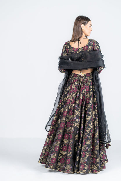 Ego | Diva Premium | FESTIVAL 3 PIECE S Black Jacquard