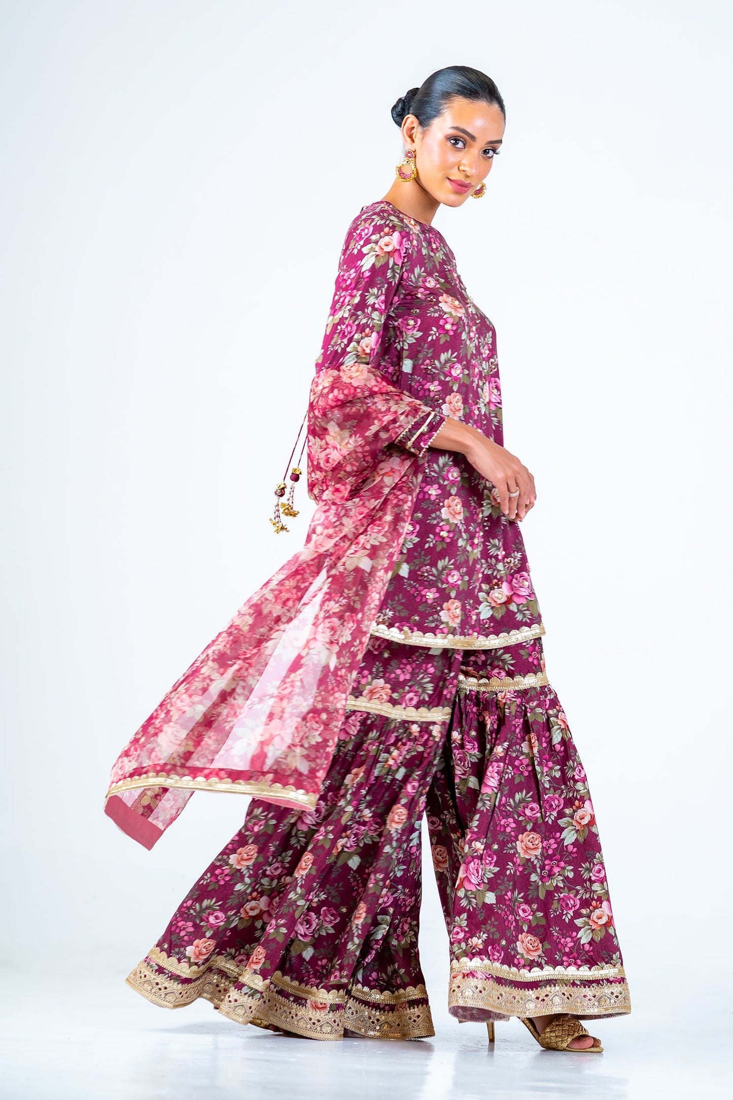 Ego | Diva Premium | ROSA 3 PIECE L Plum Viscose