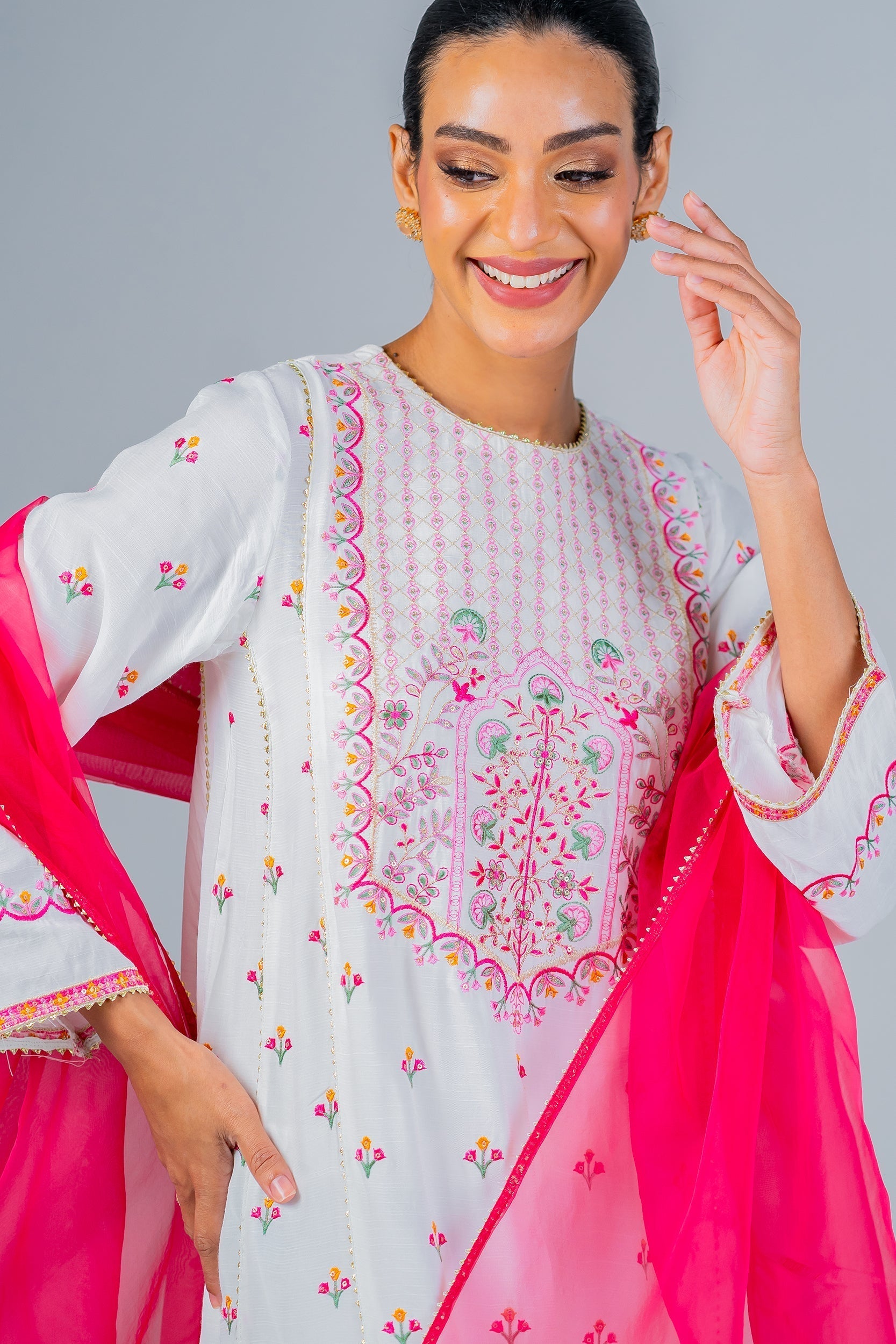 Ego | Diva Premium | HIBISCUS 3 PIECE M White Silk