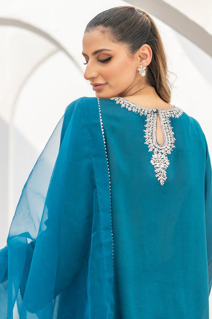 Ego | Diva Premium | BLING 3 PIECE S Teal Raw Silk