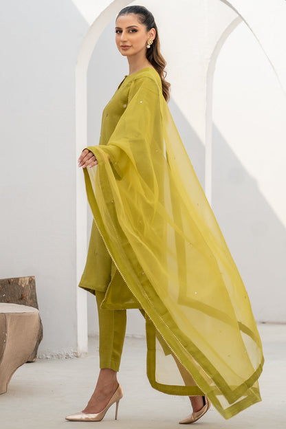 Ego | Diva Premium | MIRAH 3 PIECE L Mustard Raw Silk