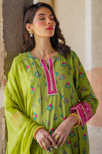 Ego | Diva Premium | ANMOL 3 PIECE L Green Cotton