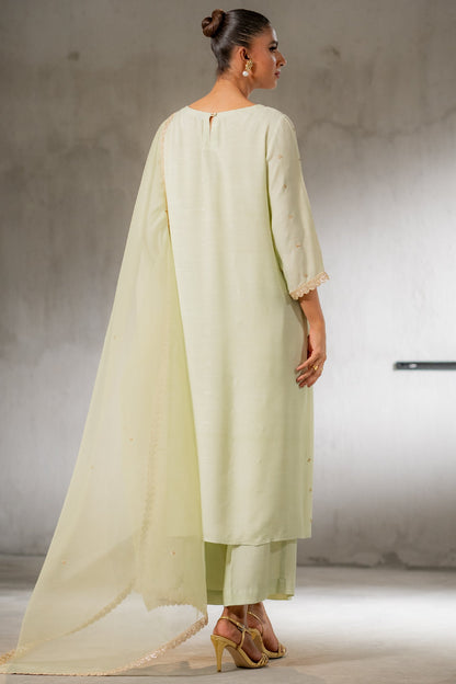 Ego | Diva Premium | BLING 3 PIECE S Mint Green Raw Silk